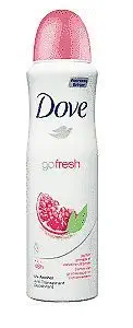 2 CANS Dove Go Fresh Pomegranate Antiperspirant Deodorant Spray 48 HR 150ml