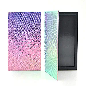 Mermaid Empty Magnetic Palette With 18 Empty Metal Makeup Pans For Eyeshadows, Highlighters, Blush, Bronzer, Baked Powders, Foundation Empty Magnetic Makeup Palette Tool