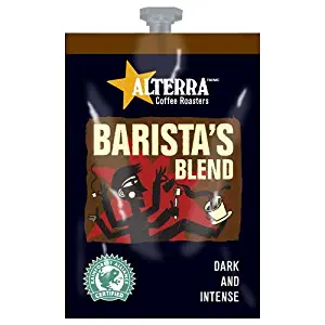 FLAVIA ALTERRA COFFEE, Barista Blend (Dark Roast), 20-Count Freshpacks (Pack of 1 Rail)