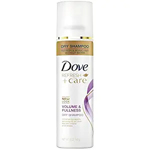 Dove Refresh + Care Dry Shampoo Volume & Fullness 5 oz (Pack of 5)