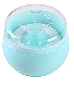 Topwon Baby Powder Puff Kit Blue