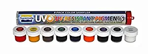 UVO 9 Pack Color Pigment Sampler Tube