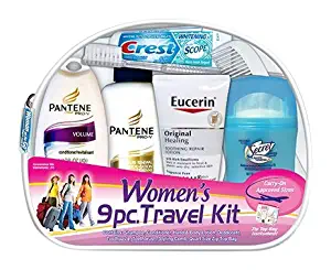 Convenience Kits Women’s Pantene Deluxe 9-Piece Travel Kit