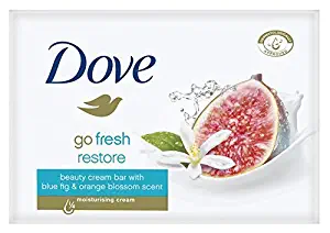 Dove Go Fresh Restore Beauty Bar Soap 3.5 Oz / 100 Gr (Pack of 12 Bars)
