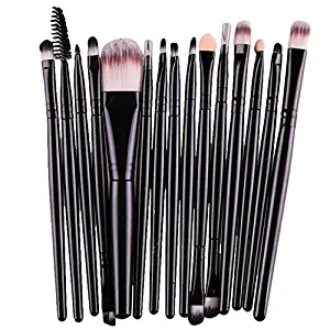 FORUU Make up Brushes, 2019 Valentine's Day Surprise Best Gift For Girlfriend Lover Wife Party Under 5 Free delivery 15 pcs/Sets Eye Shadow Foundation Eyebrow Lip Brush Makeup Brushes Tool BK