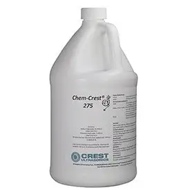 Chem Crest 275 Alkaline Wash Solution - 4 x 1 Gallon Bottle - Crest Ultrasonic 700275C