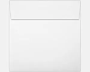 Neenah Classic Crest Solar White 80# (97 Bright White) 7 in Square Envelopes | QUANTITY| 250