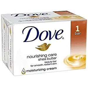 Dove Purely Pampering Shea Butter Beauty Bar, 4 oz, 2 Bar (Pack of 8)