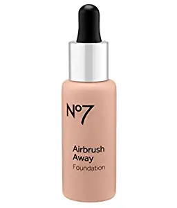 No7 Airbrush Away Foundation 30ml - WARM IVORY