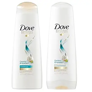 Dove Nutritive Solutions Coconut & Hydration Shampoo & Conditioner, 12 Fl. Oz. Each