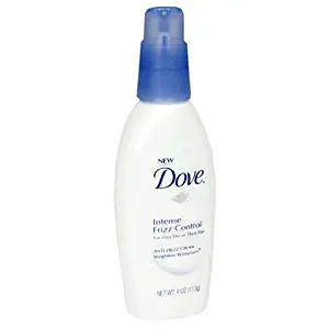 Dove Weightless Moisturizers Anti-Frizz Cream, Very Dry/Thick Hair, 4 Ounce (113 g)