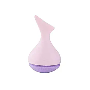 HEYNA Q Mermaid blender sponge, Latex Free Q SOFT Makeup Beauty Sponge Blender Puff for Foundations, Creams, and Powders (purple)