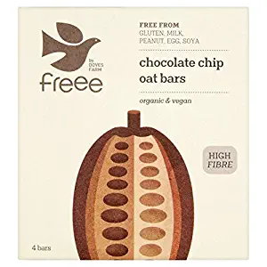 Doves Farm GF Chocolate Chip Organic Flapjacks - 4 x 35g (0.31lbs)