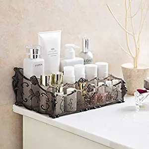 Roossys 1Pcs Makeup Storage Organizer-Makeup Organizer for Bathroom-Makeup Organizer for Desk-Makeup Organizer and Storage-Makeup Organizer for Cosmetic-Headband Storage Organizer (Black)