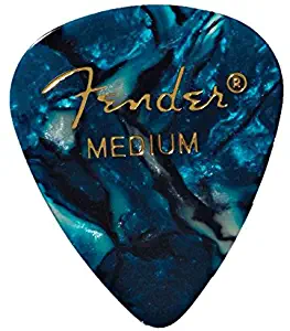 Fender 351 Shape Premium Picks (12 Pack) for electric guitar, acoustic guitar, mandolin, and bass