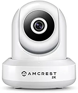 Amcrest UltraHD 2K WiFi Camera 3MP (2304TVL) Dualband 5ghz / 2.4ghz Indoor IP3M-941 (White)