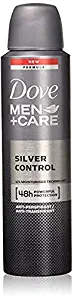 2 Cans Dove Men+Care Deodorant Silver Control Spray 48 Hr. Protection 150 ML