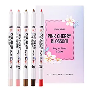 Etude House Pink Cherry Blossom Play 101 Pencil 5 kit [Spring Limited]