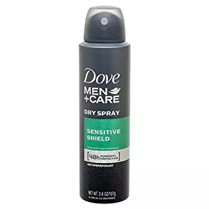 Dove New 378025 Men+Care Dry Spray 3.8 Oz Sensitive Shield (12-Pack) Body Spray Wholesale Bulk Health & Beauty Body Spray