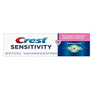 Crest Sensitivity Whitening Plus Scope Minty Fresh 4.1 oz