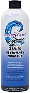 Beautysoclean Wipeout Makeup Brush Cleaner - Cosmetic Brush Cleaning Spray, Disinfectant, Sanitizer (16 OZ) Cruelty Free, Vegan, Paraben Free, Natural & Synthetic Makeup Brush Cleanser