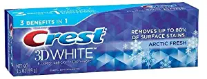 Crest 3D White Arctic Refresh Icy Cool Mint Toothpaste, 3.5 ounces (Pack of 3)