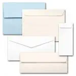 Neenah CLASSIC CREST - A2 Envelopes (32/80) Smooth Finish| Quantity| 50;Color| Welsh Blue