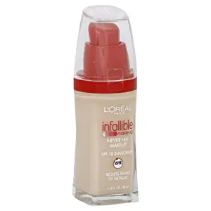 L'Oreal Paris Infallible Advanced Never Fail Makeup, Soft Ivory (2-Pack)