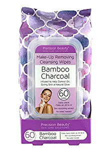 Precision Beauty Make-Up Remover Bamboo Wipes 60 Count