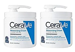Cerave Moisturizing Cream With Pump For Normal To Dry Skin Value Pack of 2 x 19 Oz (Total 38 Oz)"