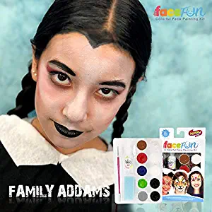 Silly Farm Facefun Face Paint Family Addams Character Kit