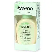Aveeno Clear Complexion Daily Moisturizer, 4-Ounce Bottles (Pack of 2)