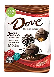 Product of Dove Dark Chocolate Variety Stand-Up Bag, 34 oz. [Biz Discount]