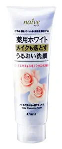 Kracie(Kanebo Home Products) Naive White Make-up Cleansing Foam 170g