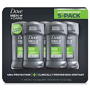 Dove Men Care Deodorant, Extra Fresh (2.7 oz, 5 pk.) (pack of 6)