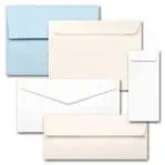 Neenah CLASSIC CREST - A7 Envelopes (32/80) Smooth Finish| Color| Solar White;Quantity| 50