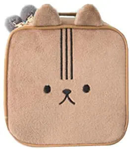 DOMEAX Box Travel Comestic Cute Rabbit Cosmetic Bag Cartoon Bear Girl's Mini Pouch Travel Wash Makeup Tools Organizer Case Box Accessories Supplies