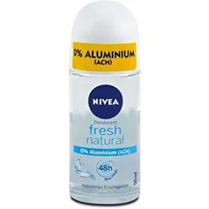 Genuine Authentic German Nivea Deodorant Fresh Natural Aluminum Free 1.69 fl.oz / 50ml