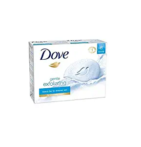 Dove Gentle Exfoliating Beauty Bars 4 oz, (Pack Of 1 Bar)