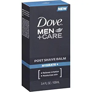 Dove Men+Care Post Shave Balm, Hydrate, 3.4 Ounce (Pack of 3)