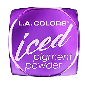 L.A. Colors Iced Pigment Powder, Glam, 0.11 Ounce (Pack of 3)