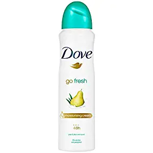 Dove Go Fresh Rejuvenate Pear & Aloe Antiperspirant Deodorant Spray, 150ml
