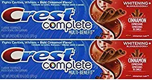 Crest Complete Toothpaste Cinnamon Whitening (2 Pack)