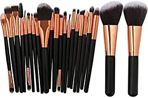 GONGFF Cosmetic Makeup Brush Set Bulsh Powder Foundation Eyeshadow Eyeshadow Eyeliner Lips Make Up Brush Tools