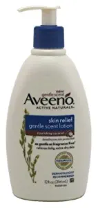 Aveeno Skin Relief Lotion Nourishing Coconut 12oz Pump (2 Pack) by Aveeno