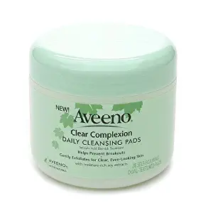 Aveeno Clear Complexion Daily Cleansing Pads 28 ea package of 2