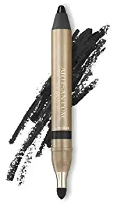 Velvet Eyeliner Pencil by Artisan L'uxe Beauty | Jumbo Eye Pencil for Smokey Eye | Water-Resistant & Smudge Proof | Long-Lasting | Sue Devitt | Black | Midnight