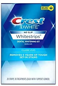 Crest 3D White Whitestrips Dental Whitening Kit Classic Vivid - 12 each, Pack of 2