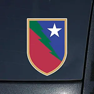 US Army 136th Maneuver Enhancement Brigade SSI 6" Decal Sticker