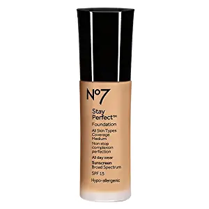 Boots No7 Stay Perfect Foundation (Latte)